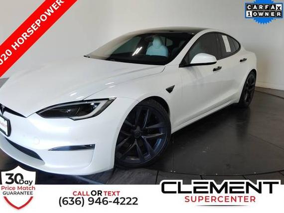 TESLA MODEL S 2022 5YJSA1E64NF477371 image